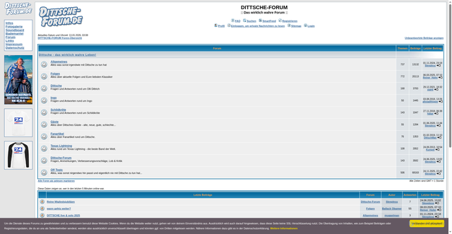 Security scan screenshot of https://www.dittsche-forum.de