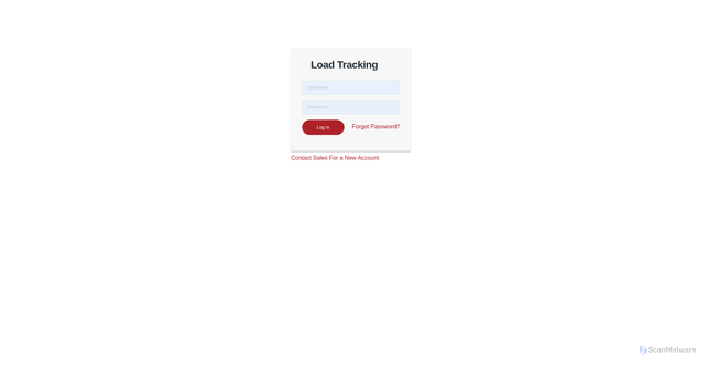 Security scan screenshot of https://dashboard.loadtracking.truckertools.com