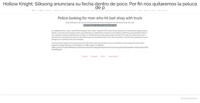 Security scan screenshot of https://tvwradfsitus-2axn2d3fy2.edgeone.app/15212-police-looking-for-man-who-hit-bait-shop-with-truck.html