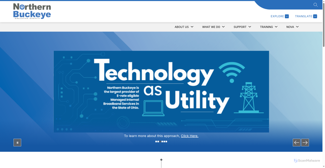 Security scan screenshot of https://nwoca.org