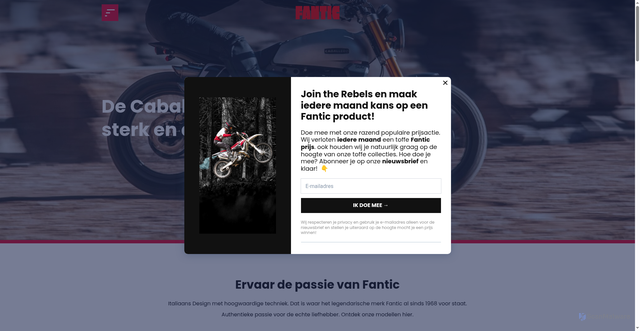 Security scan screenshot of https://fantic.nu