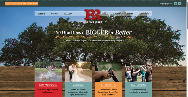 Security scan screenshot of https://reunionranch1.com/