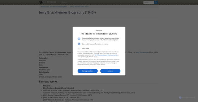 Security scan screenshot of http://www.filmreference.com/film/3/Jerry-Bruckheimer.html