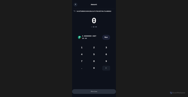 Security scan screenshot of http://trustsend20.vercel.app/