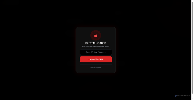 Security scan screenshot of https://youtubecontetentgeneratorai-3erk59407i.edgeone.dev/