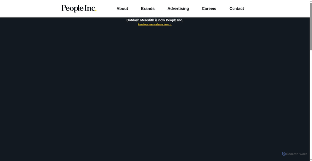 Security scan screenshot of https://dotdash.com
