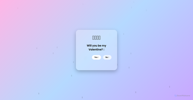Security scan screenshot of https://1valentinecode-tx36rhdiro.edgeone.app/