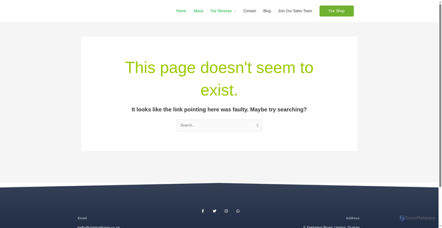 Security scan screenshot of https://www.originalitymg.co.za/plzr/