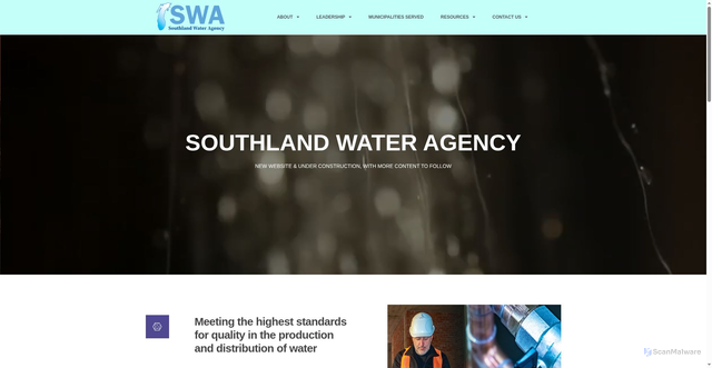Security scan screenshot of https://www.swa-il.gov/