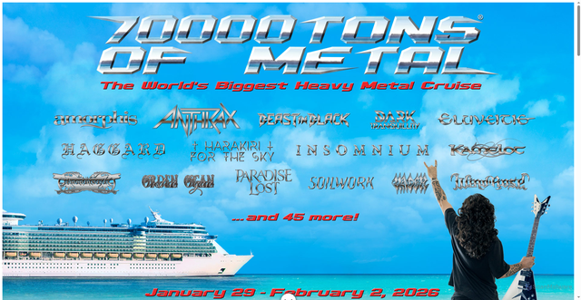 Security scan screenshot of https://chaoszine.net/sick-new-world-reveals-lineups-for-2026/