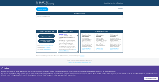 Security scan screenshot of https://www.mkdenial.com