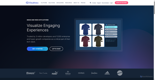 Security scan screenshot of https://splice-res.cloudinary.com