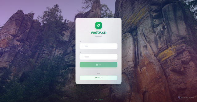 Security scan screenshot of https://m4-vodtv-witxhyjatv.edgeone.app/