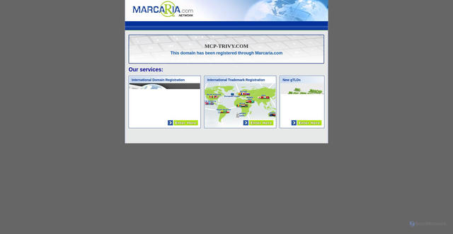 Security scan screenshot of http://mcp-trivy.com/