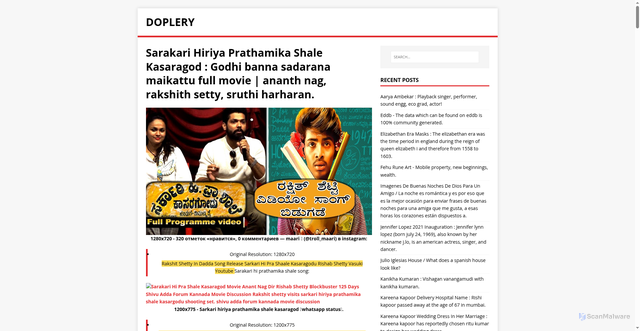 Security scan screenshot of https://leryanut.pages.dev/post/sarakari-hiriya-prathamika-shale-kasaragod/