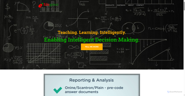 Security scan screenshot of https://www.edugence.com