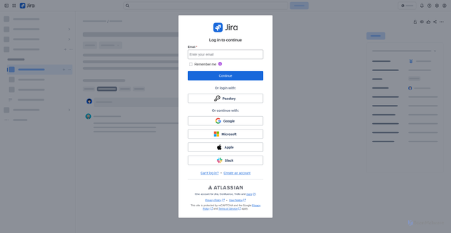 Security scan screenshot of https://unfisc.atlassian.net