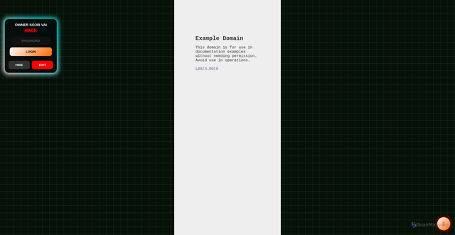 Security scan screenshot of https://vip-premium-hack-30s-vafjunnar7.edgeone.app/