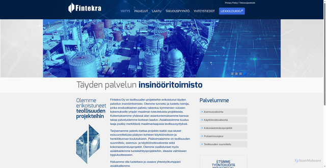 Security scan screenshot of https://fintekra.fi