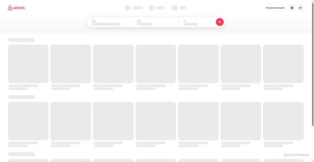 Security scan screenshot of https://www.airbnb.ba