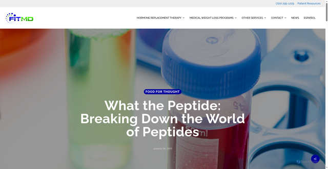 Security scan screenshot of https://fitmdusa.com/what-the-peptide-breaking-down-the-world-of-peptides/