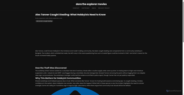 Security scan screenshot of https://cakrawaladailyspot-dp03tbwzeqah.edgeone.app/alex-tanner-is-caught-stealing.html