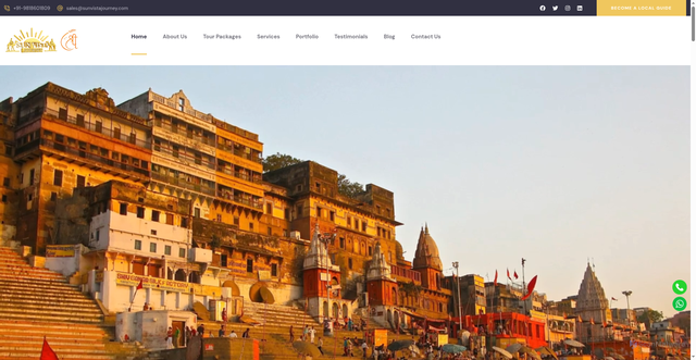 Security scan screenshot of https://sunvistajourney.com