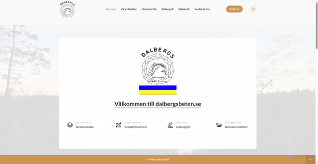Security scan screenshot of https://dalbergsbeten.se