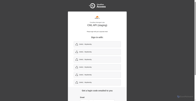 Security scan screenshot of https://api.labs-staging.cloudflare.com/