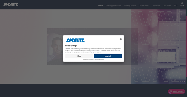 Security scan screenshot of https://career.schulergroup.com