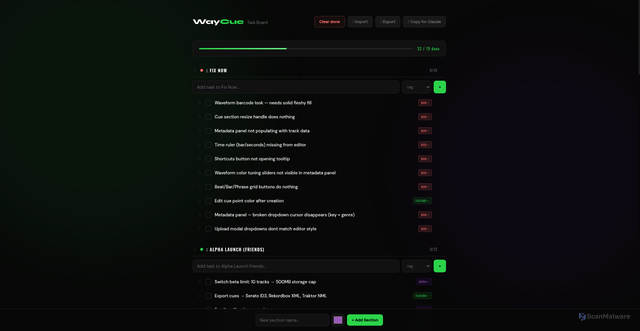 Security scan screenshot of https://waycue-interactive-i28p4edtfl.edgeone.app/