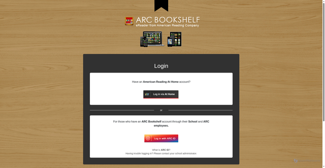 Security scan screenshot of https://www.arcbookshelf.com