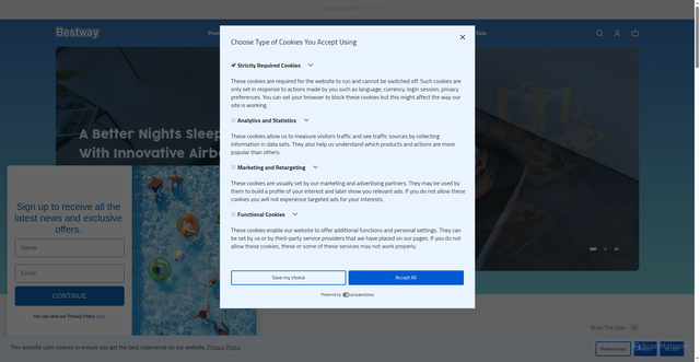 Security scan screenshot of https://www.bestwaystore.co.uk