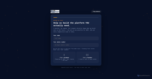 Security scan screenshot of https://spare-sapphire-cmdzebno-dpc31asdqqlj.edgeone.dev/