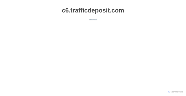 Security scan screenshot of https://c6.trafficdeposit.com