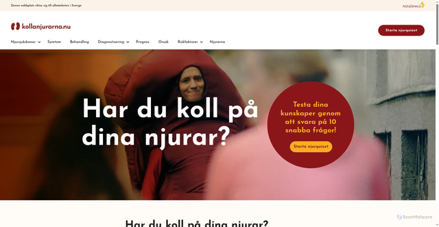 Security scan screenshot of https://kollanjurarna.nu