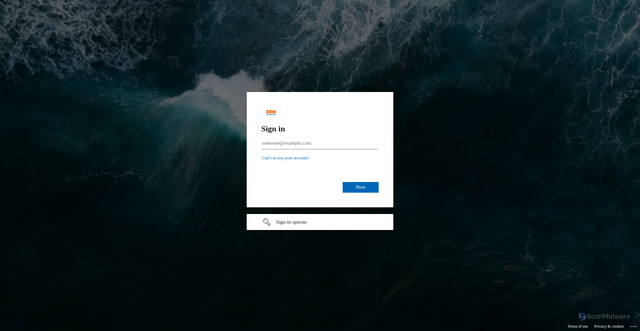 Security scan screenshot of https://sbmtst.service-now.com