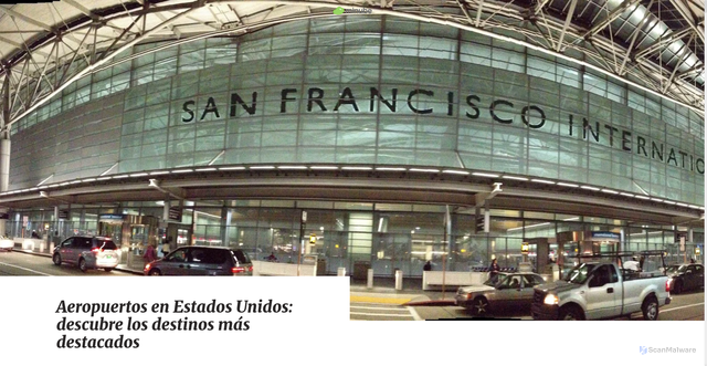 Security scan screenshot of https://www.minube.com/categorias/aeropuertos-estados-unidos-2
