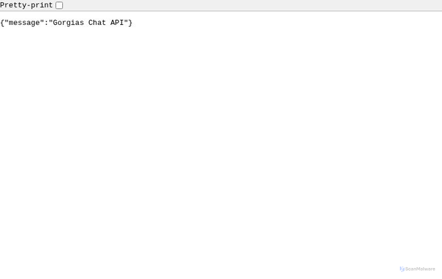 Security scan screenshot of https://omhucph.shopify-checkout.config.gorgias.chat/