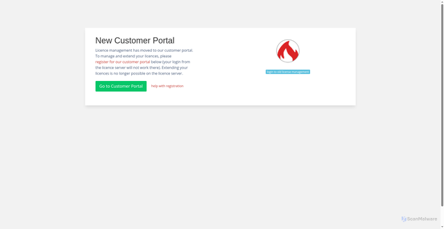Security scan screenshot of https://license.pdfforge.org