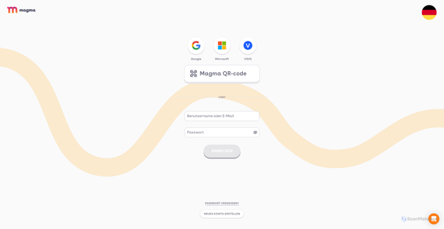 Security scan screenshot of https://app.magmamath.com