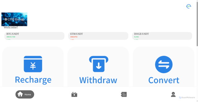 Security scan screenshot of http://pages-cme.cfd/