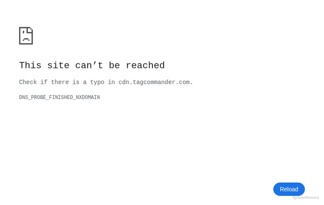 Security scan screenshot of https://cdn.tagcommander.com/