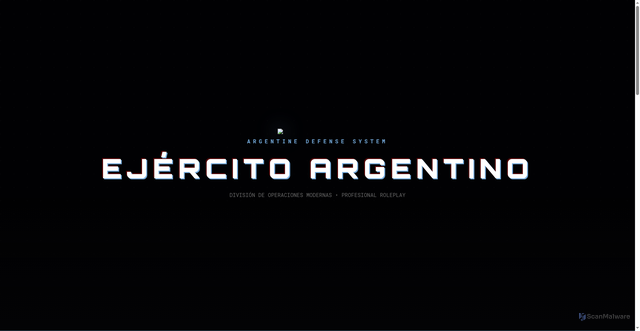 Security scan screenshot of https://ejercito-argentino-mod-w7v1vuvb2t.edgeone.app/