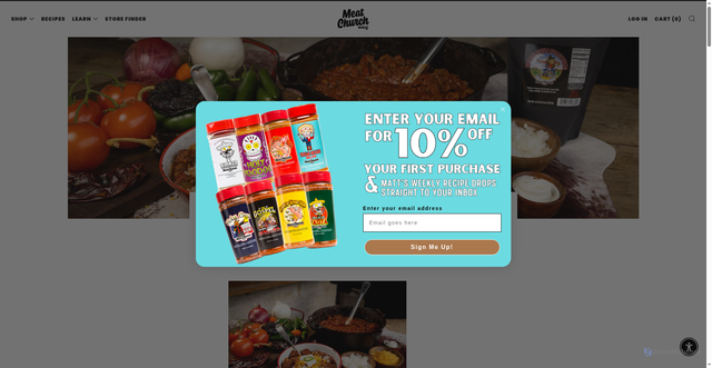 Security scan screenshot of https://www.meatchurch.com/blogs/recipes/texas-chili?srsltid=AfmBOoor_QxdOi0JTs3FXwWCX9YwHitgiVVVNGDpQsIKTjBO8dh4uFCu