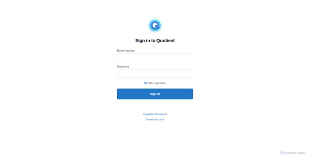 Security scan screenshot of https://go.quotientapp.com