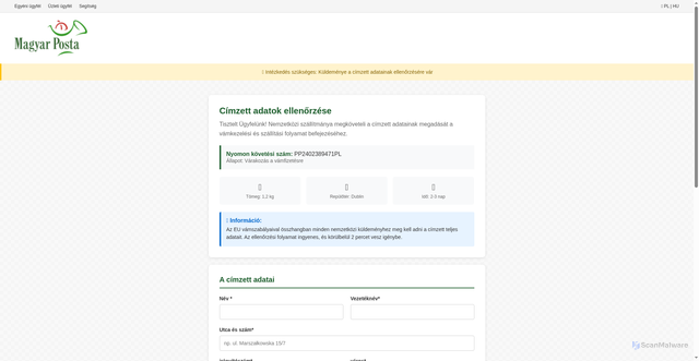 Security scan screenshot of https://plucapolski.pl/wp-content/plugins/