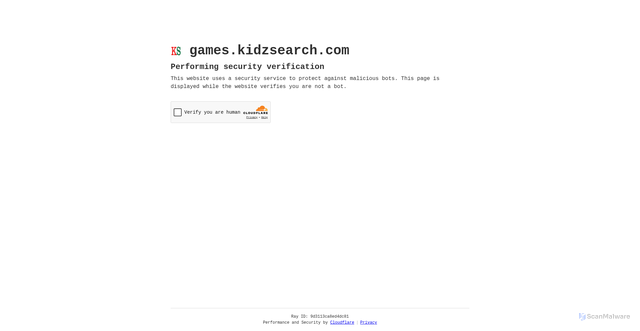 Security scan screenshot of https://games.kidzsearch.com