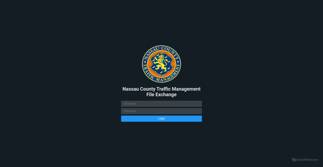 Security scan screenshot of https://nassautrafficny.gov/