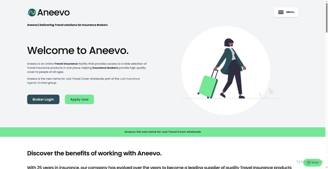 Security scan screenshot of https://aneevo.com